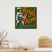 Royal Arms Citrus Poster (Keuken)