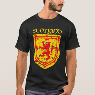 Royal Arms of Scotland Leeuw Rampant N T-shirt