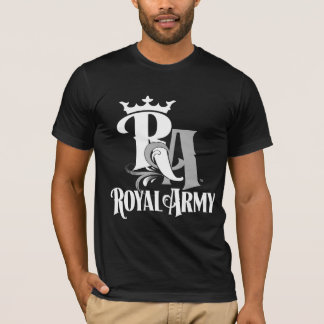 Royal Army Emblem Dark Mannen T-Shirt