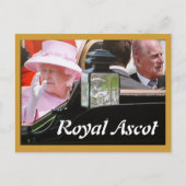 Royal Ascot Diamond Jubilee briefkaart (Voorkant)