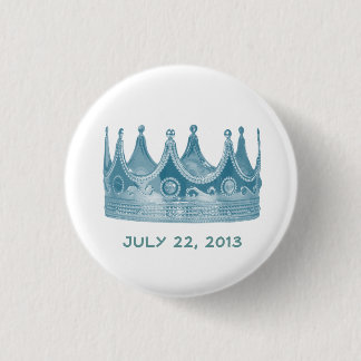 Royal Baby Born Crown Button