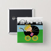 Royal Baby Button (Voorkant /achterkant)