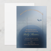 Royal Baby Shower Invitation – Little Prince  Kaart (Voorkant / Achterkant)