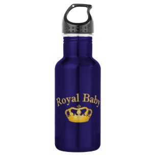 Royal Baby with Golden Crown Waterfles