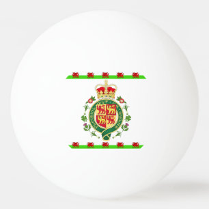 Royal Badge of Wales Pingpongballen