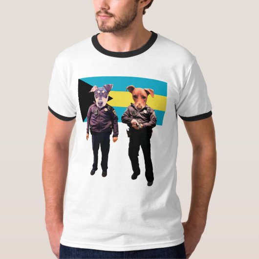 Royal Bahamian Potcakes-shirt T-shirt (Voorkant)