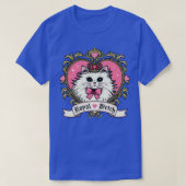 Royal Betch Kitty Chat Valentine Coeur TShirt (Design devant)