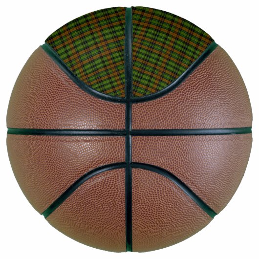 Royal Black Watch Tartan Plaid Classic Blue Basketbal (Rechts)