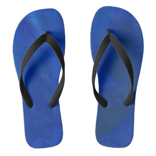Royal blauw teenslippers