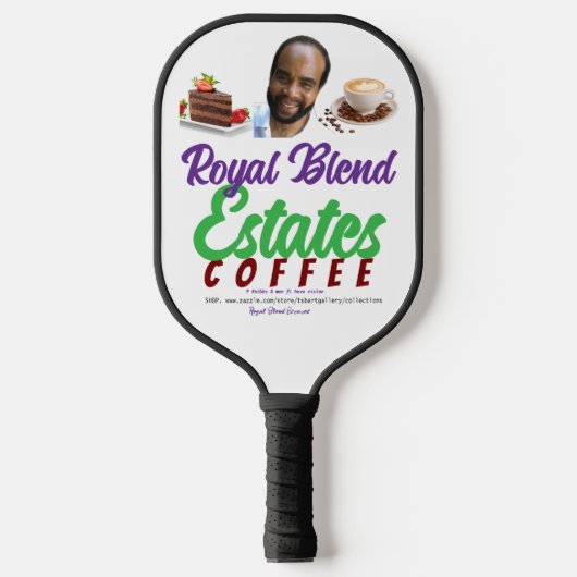 ROYAL BLEND Pickleball Paddle (Voorkant)