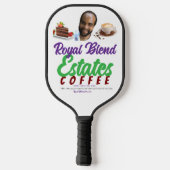 ROYAL BLEND Pickleball Paddle (Achterkant)