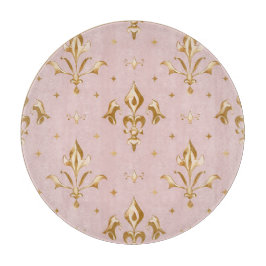 Royal Bloom Round Onderzetter Snijplank