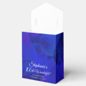 Royal Blue 100 en Wonderful Birthday Party Bedankdoosjes (Geopend)