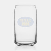 Royal Blue and Gold School Colonnes Année (Verso)