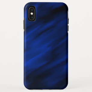 Royal_blue_black_abstract_zazzle_growshop_otterbox iPhone XS Max Hoesje