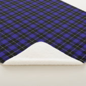Royal Blue Black Plaid (3/4)