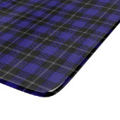 Royal Blue Black Plaid Snijplank (Hoek)