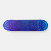 Royal Blue Blauwgroen Gemstone Skateboard (Horizontaal)