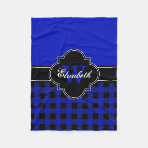 Royal Blue Buffalo Pset Lumberjack CB 1IQIRN Fleece Deken