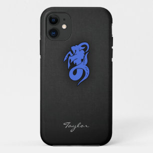 Royal Blue Capricorn iPhone 11 Hoesje