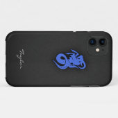 Royal Blue Capricorn Case-Mate iPhone Case (Achterkant (horizontaal))