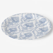 Royal Blue Classic Plates  Papieren Bordje (Gekanteld)