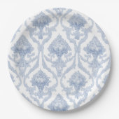 Royal Blue Classic Plates  Papieren Bordje (Voorkant)