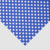 Royal Blue Combination Polka Dots van STaylor Tissuepapier (Detail)