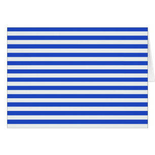 Royal Blue Combination Stripes van Shirley Taylor