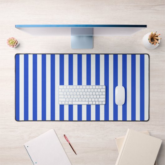 Royal Blue Combination Stripes van Shirley Taylor Bureaumat (Kantoor 1)