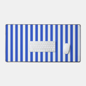Royal Blue Combination Stripes van Shirley Taylor Bureaumat (Keyboard & Muis)