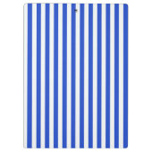 Royal Blue Combination Stripes van Shirley Taylor Klembord (Achterkant)