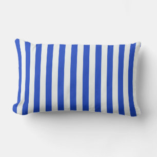 Royal Blue Combination Stripes van Shirley Taylor Kussen