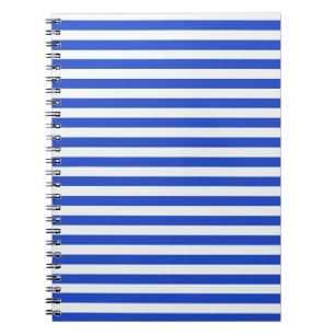 Royal Blue Combination Stripes van Shirley Taylor Notitieboek