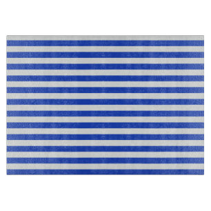 Royal Blue Combination Stripes van Shirley Taylor Snijplank