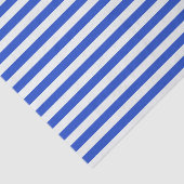 Royal Blue Combination Stripes van Shirley Taylor Tissuepapier (Detail)