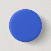 Royal Blue Custom Pinback Button (Voorkant)