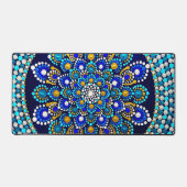 Royal Blue Desk Mat (Voorkant)