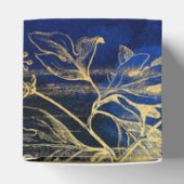 Royal Blue en Gold Bedankdoosjes (Bovenkant)