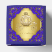 Royal Blue en Gold Prince Bedankdoosjes (Bovenkant)