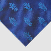 Royal Blue en Silver Tissuepapier (Detail)