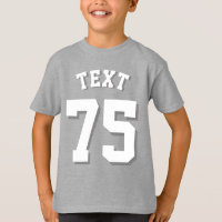 Royal Blue en White Kinderen | Sport Jersey Design