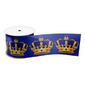 Royal Blue Gold Crown Fancy Prince Lint (Spoel)