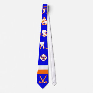 Royal Blue Hockey Stropdas