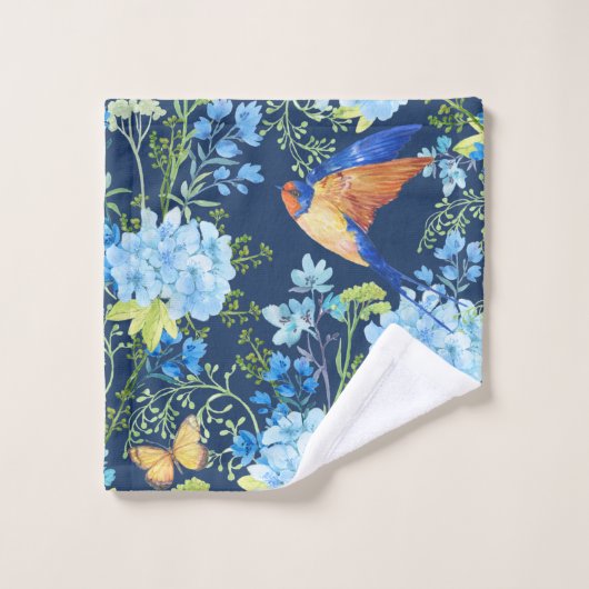 Royal Blue Jay (Gant de toilette)