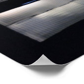 Royal Blue Kansas City Art Museum Poster (Hoek)