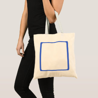 Royal Blue Lijst Custom Tas