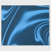 Royal blue luxe BIRTHDAY WEDDING WRAP Cadeaupapier (Vlak)