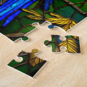 Royal Blue Macaw Legpuzzel (Zijkant)