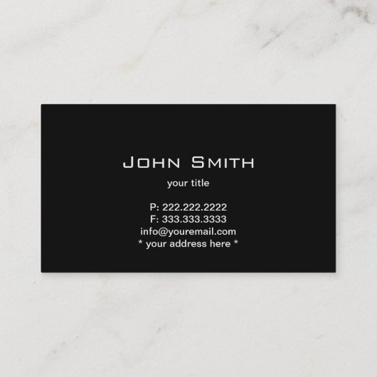 Royal Blue Metallic QR code Visitekaartje (Achterkant)